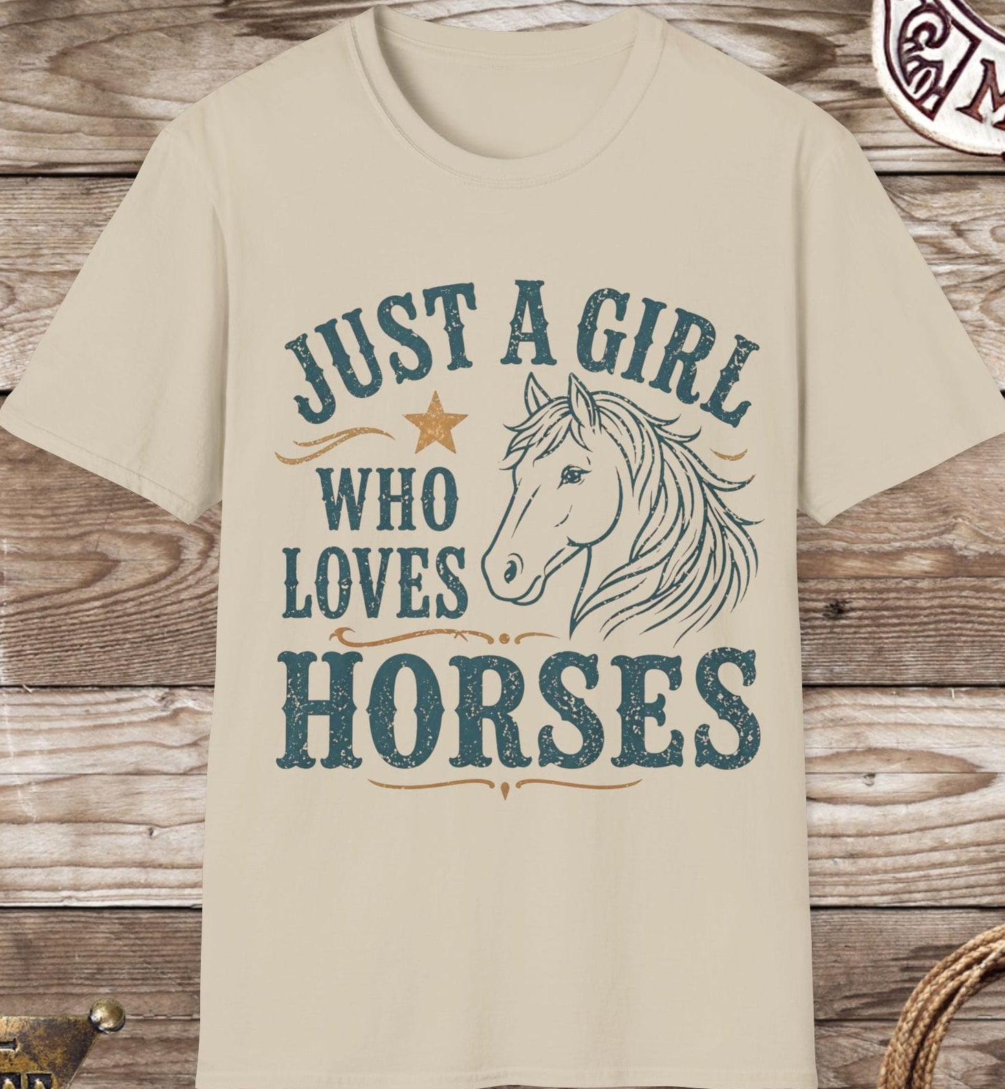 Just a Girl Who Loves Horses T-Shirt