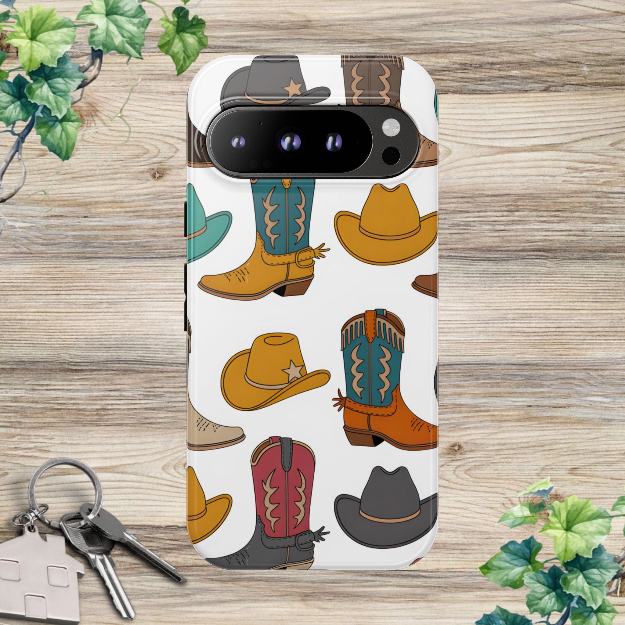 Hat & Boots Phone Cases