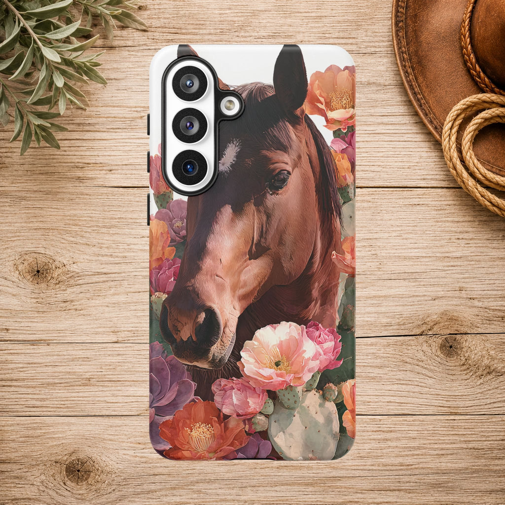 Horse Floral Phone Case
