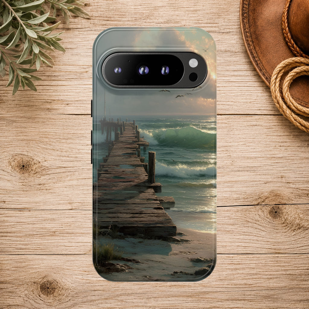Wooden  Seaside Pier Phone Case