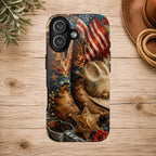 Patriotic Cowgirl Phone Case