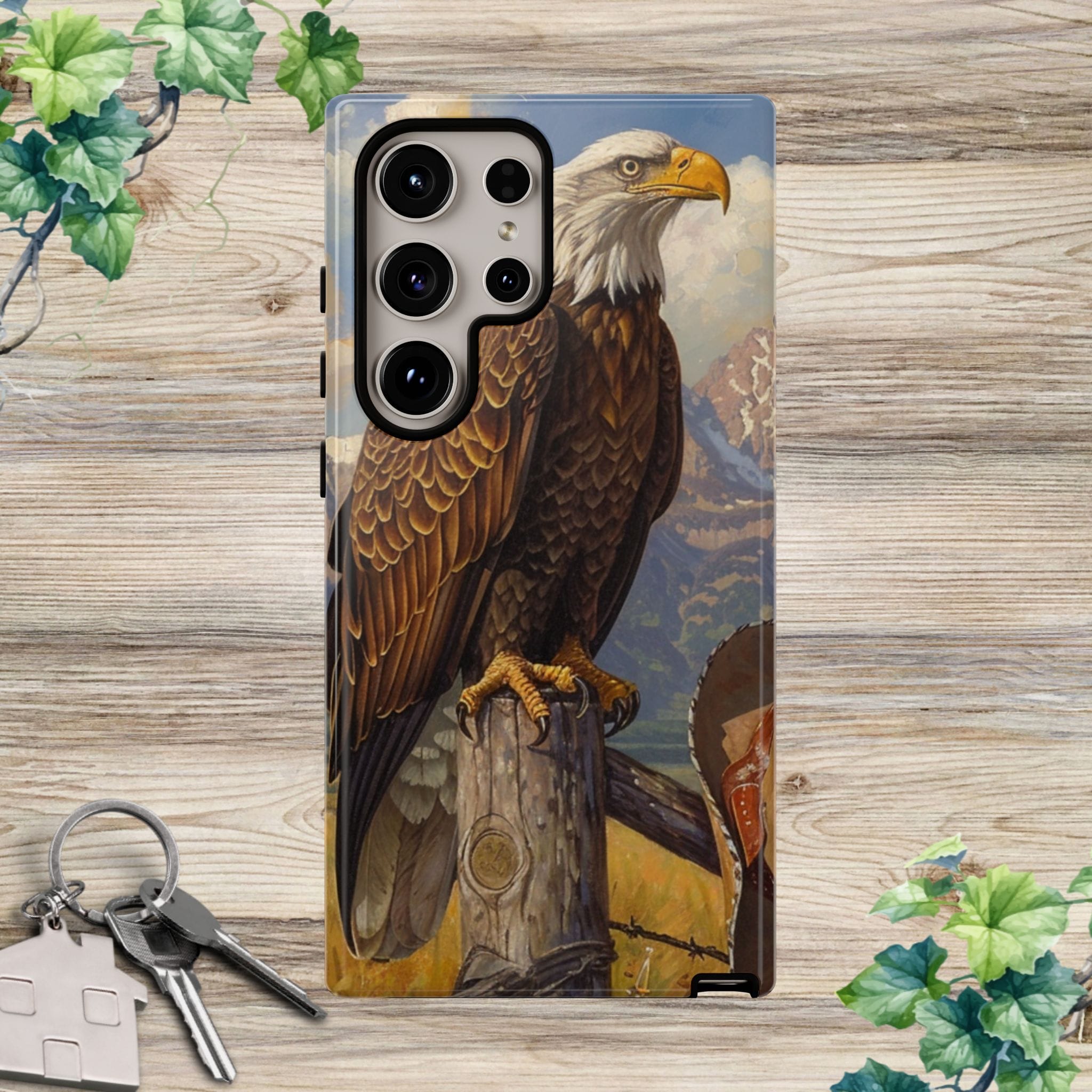 Vintage Bald Eagle Patriotic Phone Case