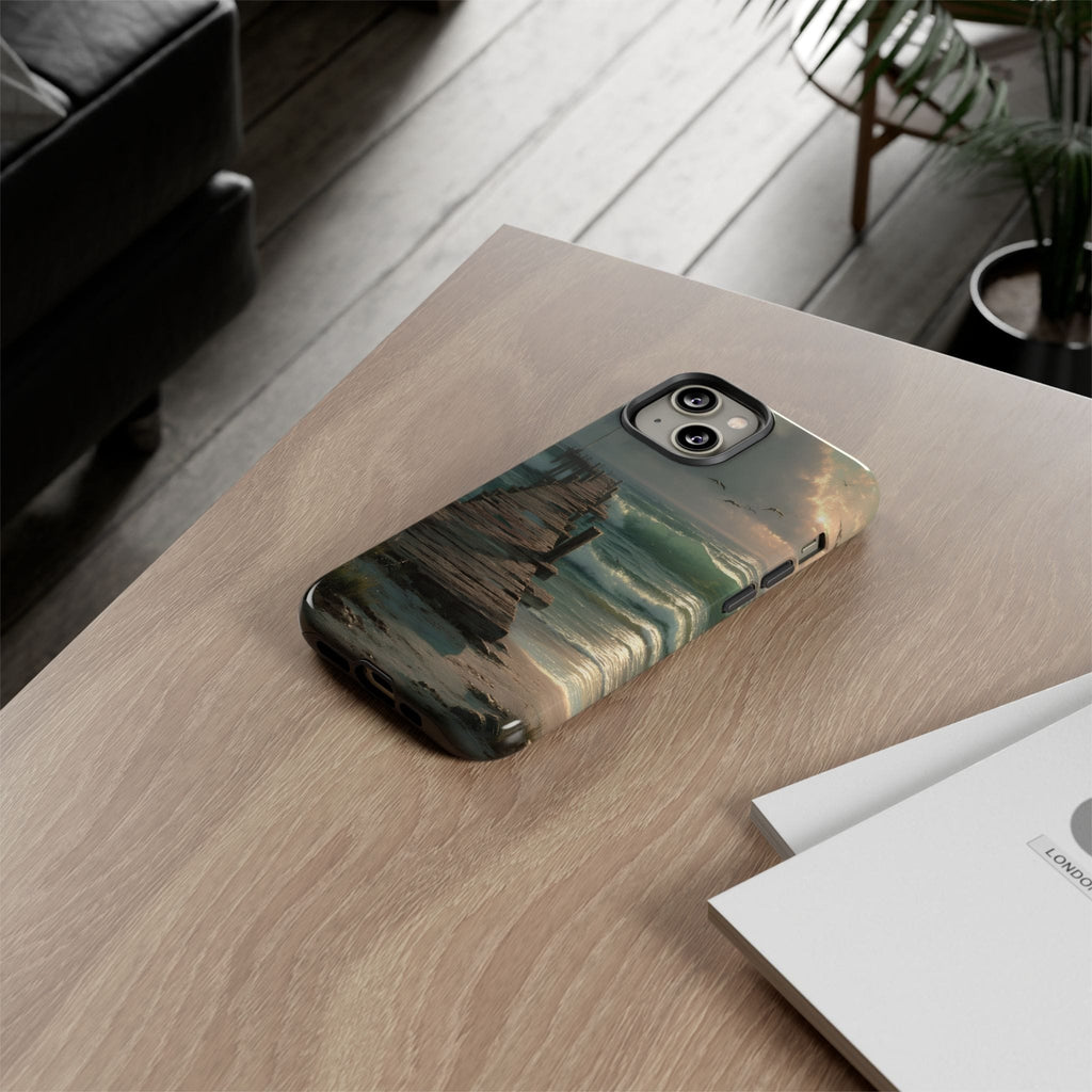 Wooden  Seaside Pier Phone Case