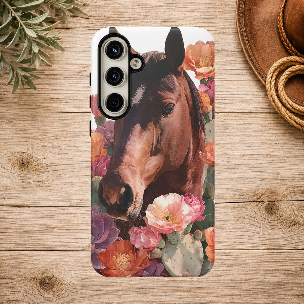 Horse Floral Phone Case