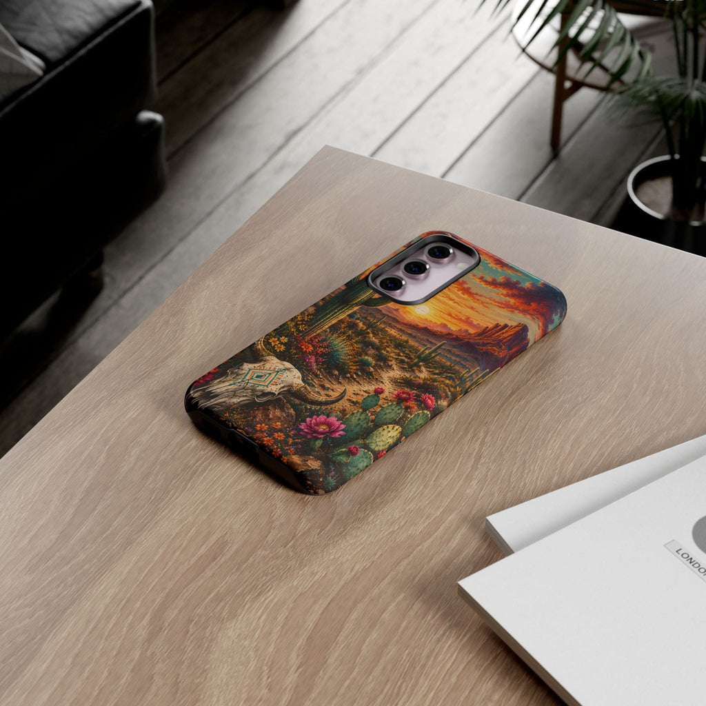 Southwest Desert Sunset Phone Case