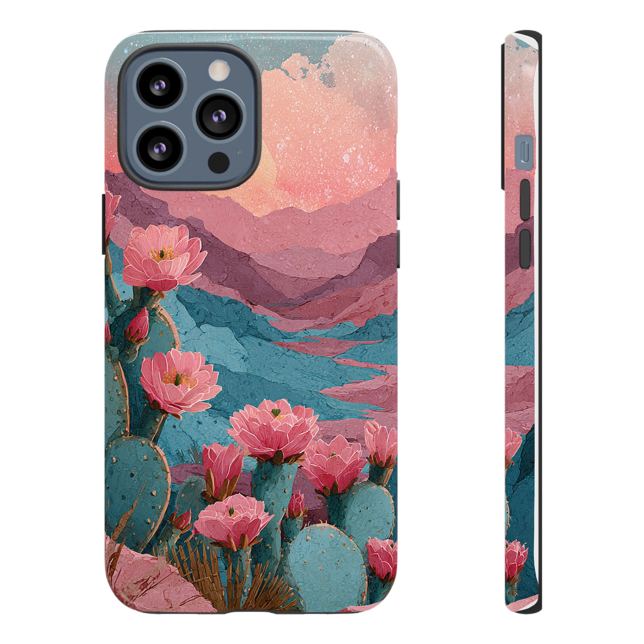 Desert Bloom Sunset Phone Case
