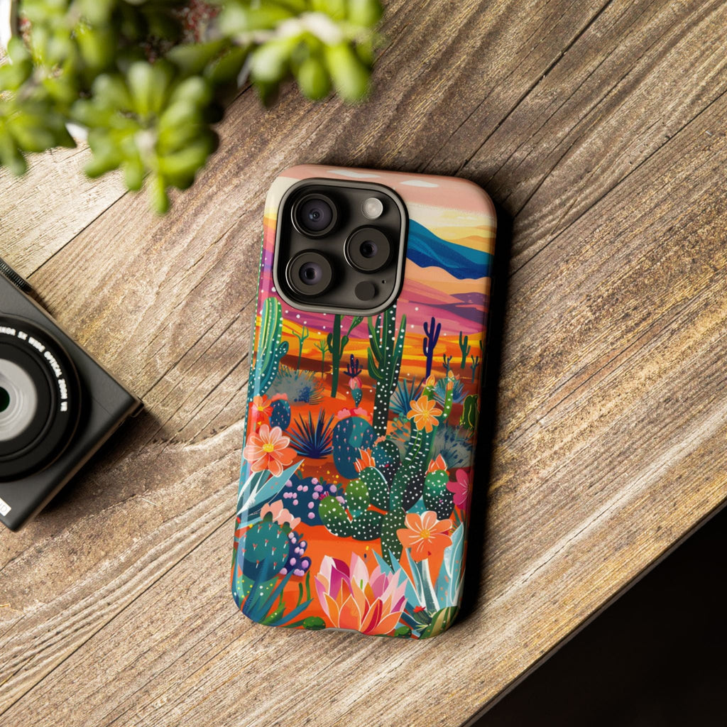 Colorful Cactus Phone Case