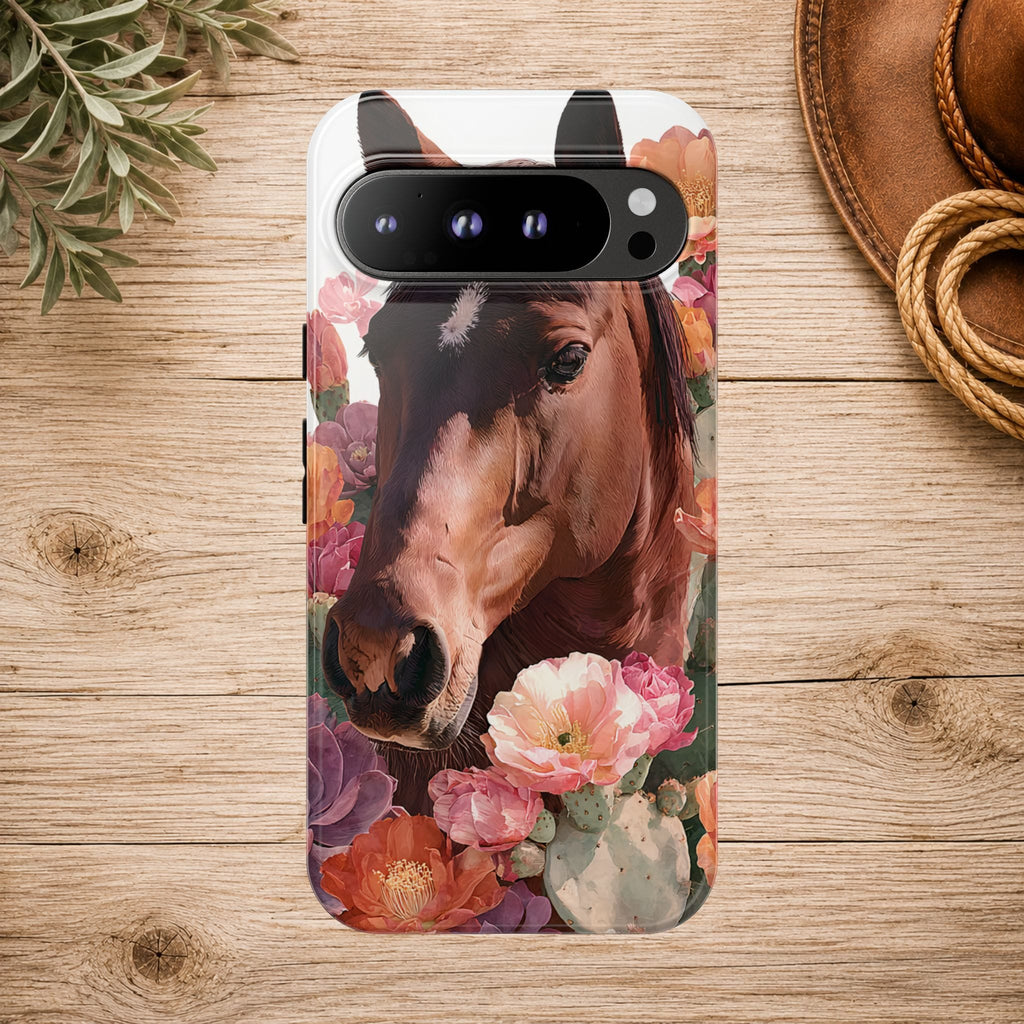 Horse Floral Phone Case