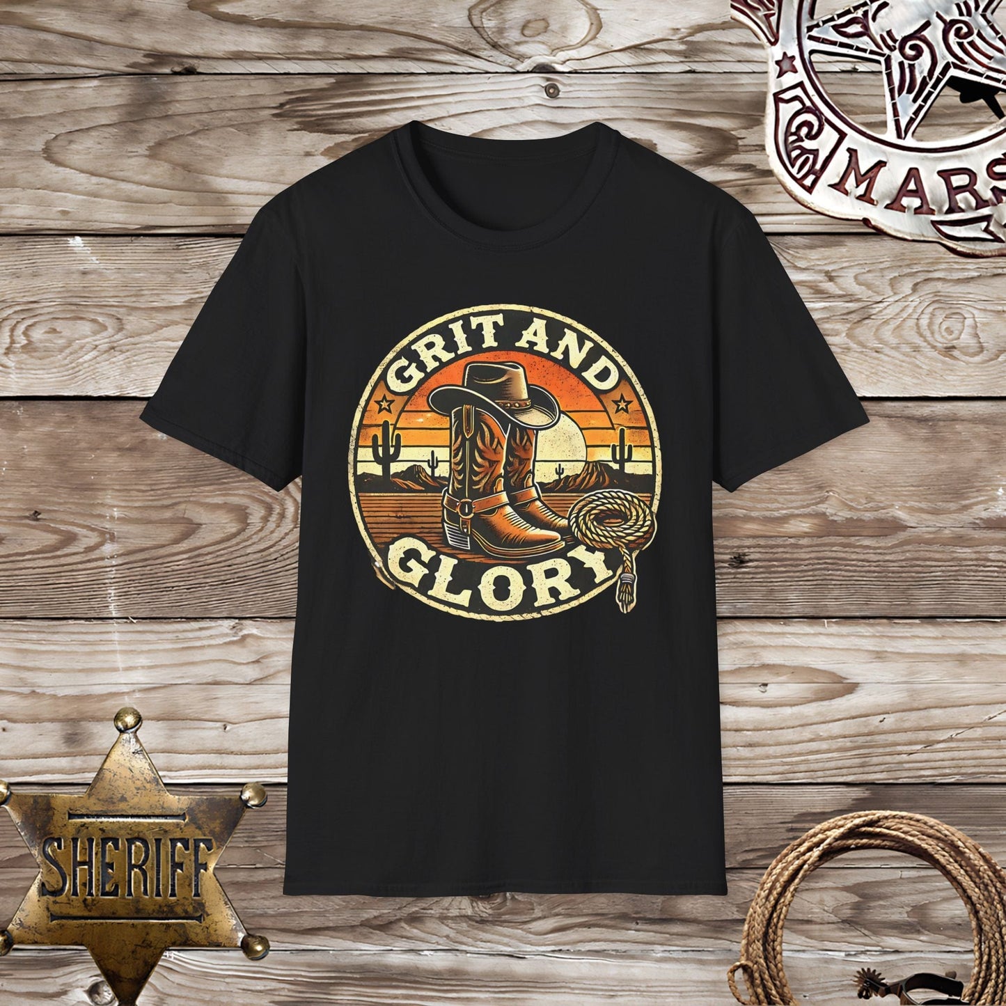 Softstyle  Unisex T-Shirt -Grit and  Glory