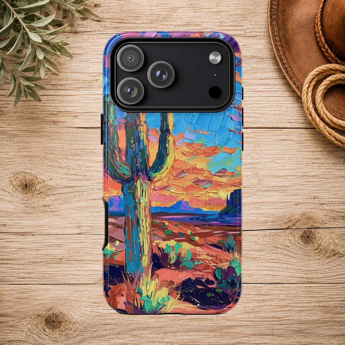 Painted Desert Skies Phone Case
