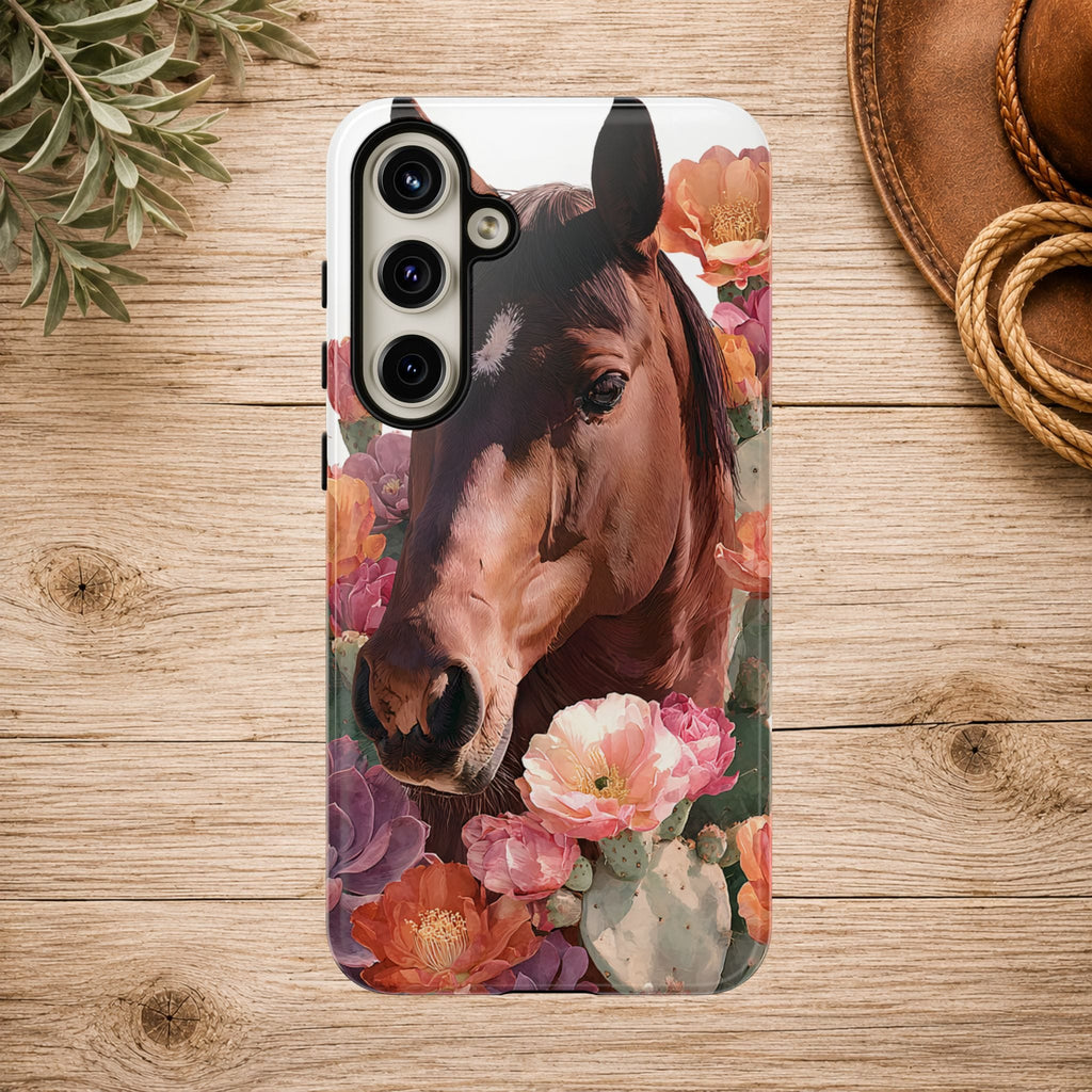 Horse Floral Phone Case