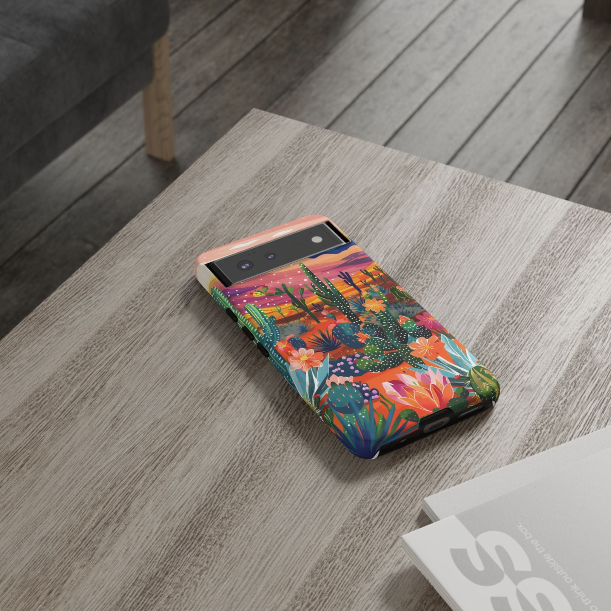 Colorful Cactus Phone Case