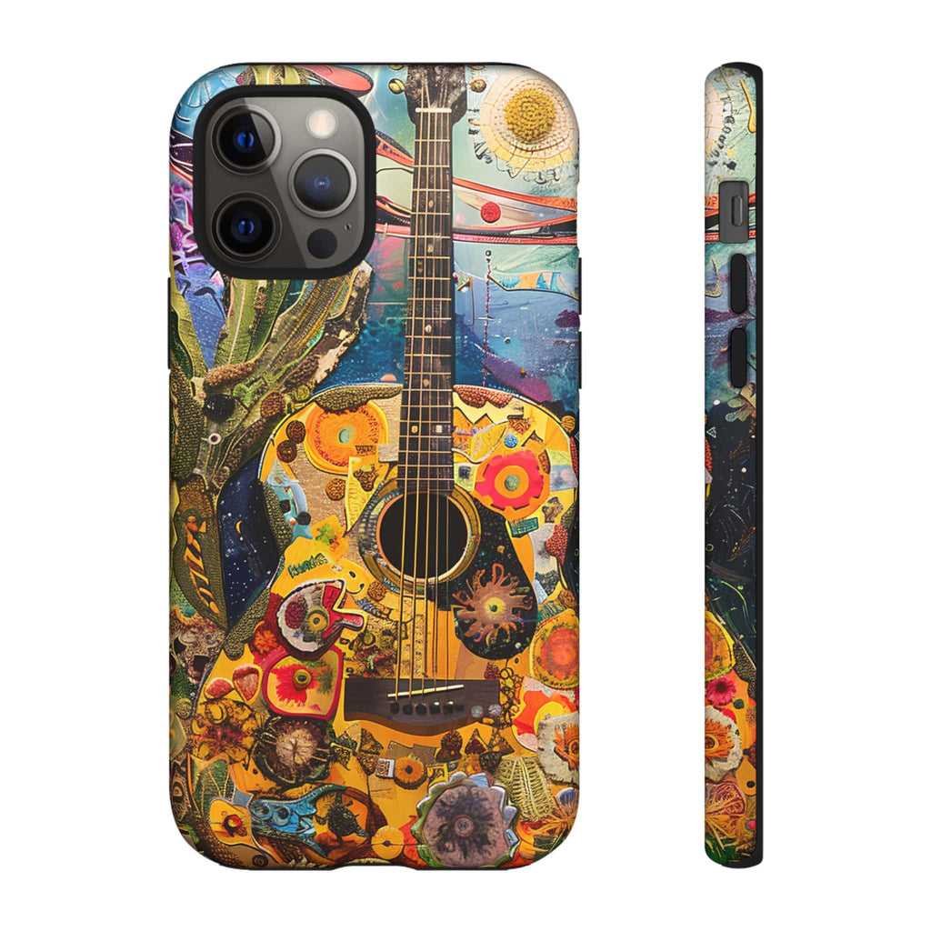 Floral Guitar- Phone Case