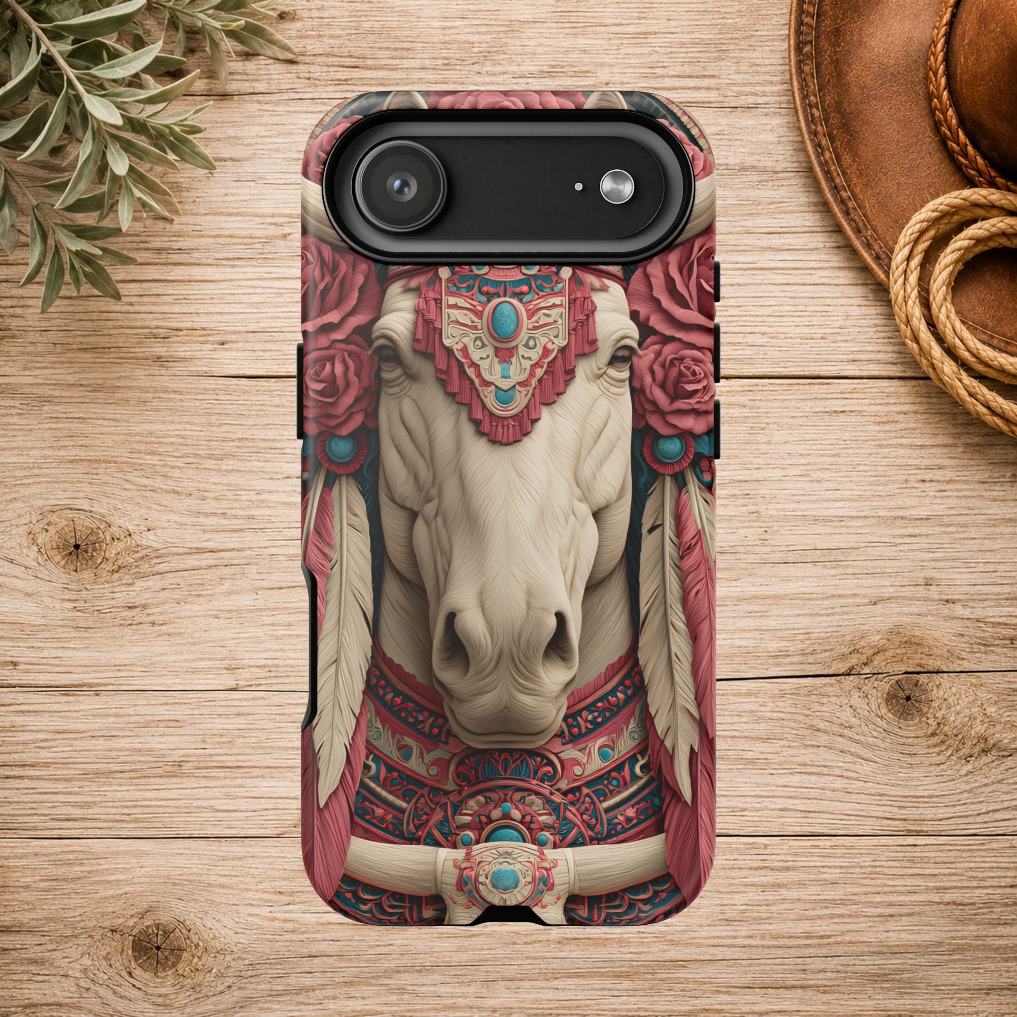 Boho Bull Phone Case