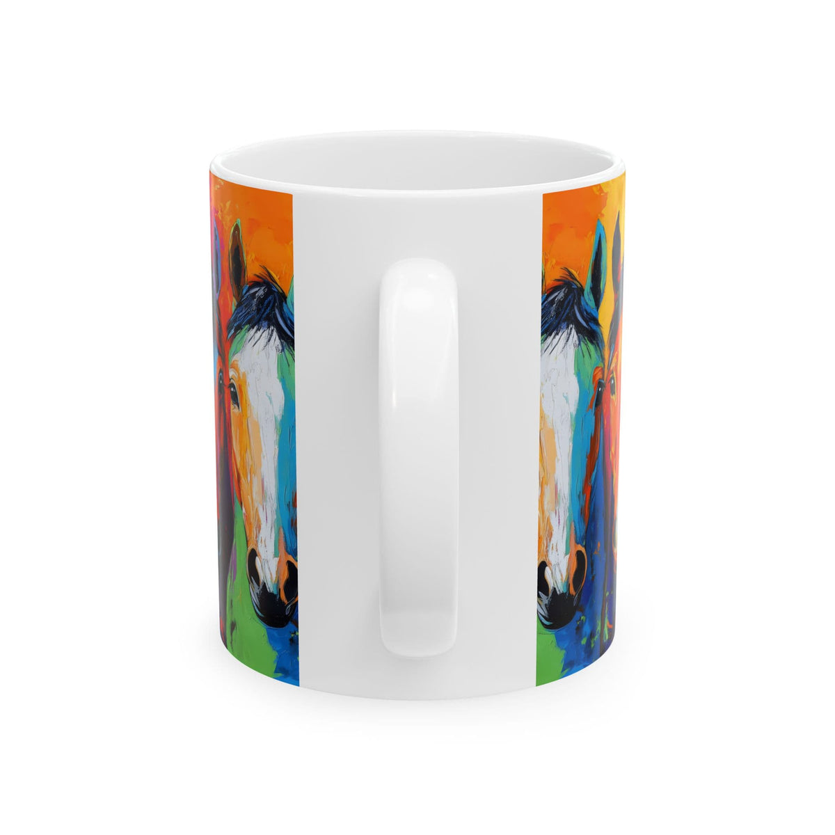 Colorful Horse Mug