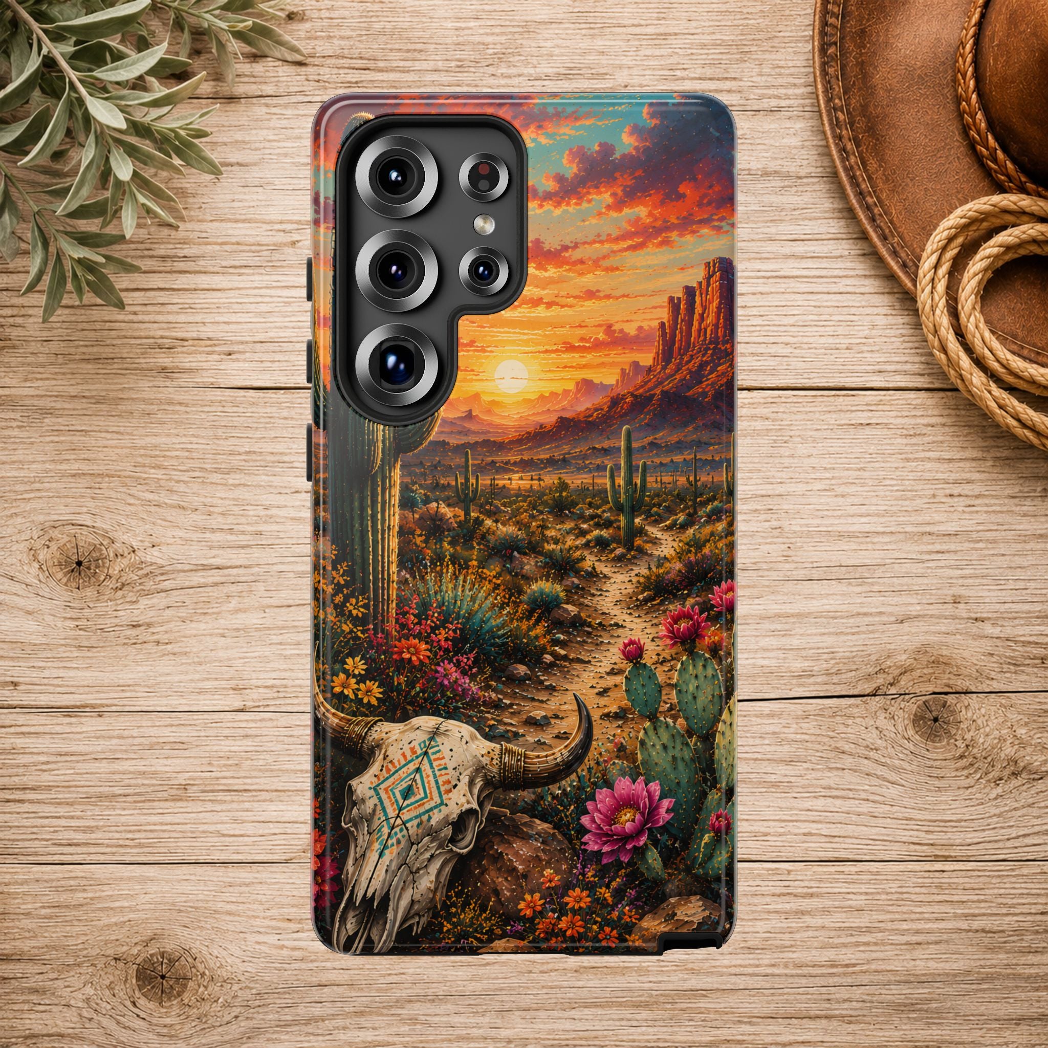 Southwest Desert Sunset Phone Case