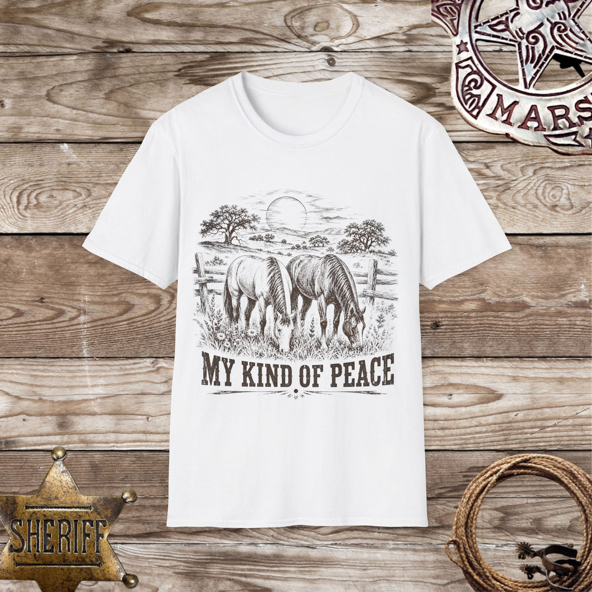 My Kind of Peace Horse T-Shirt