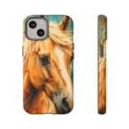 Golden Spirit Horse Phone Case