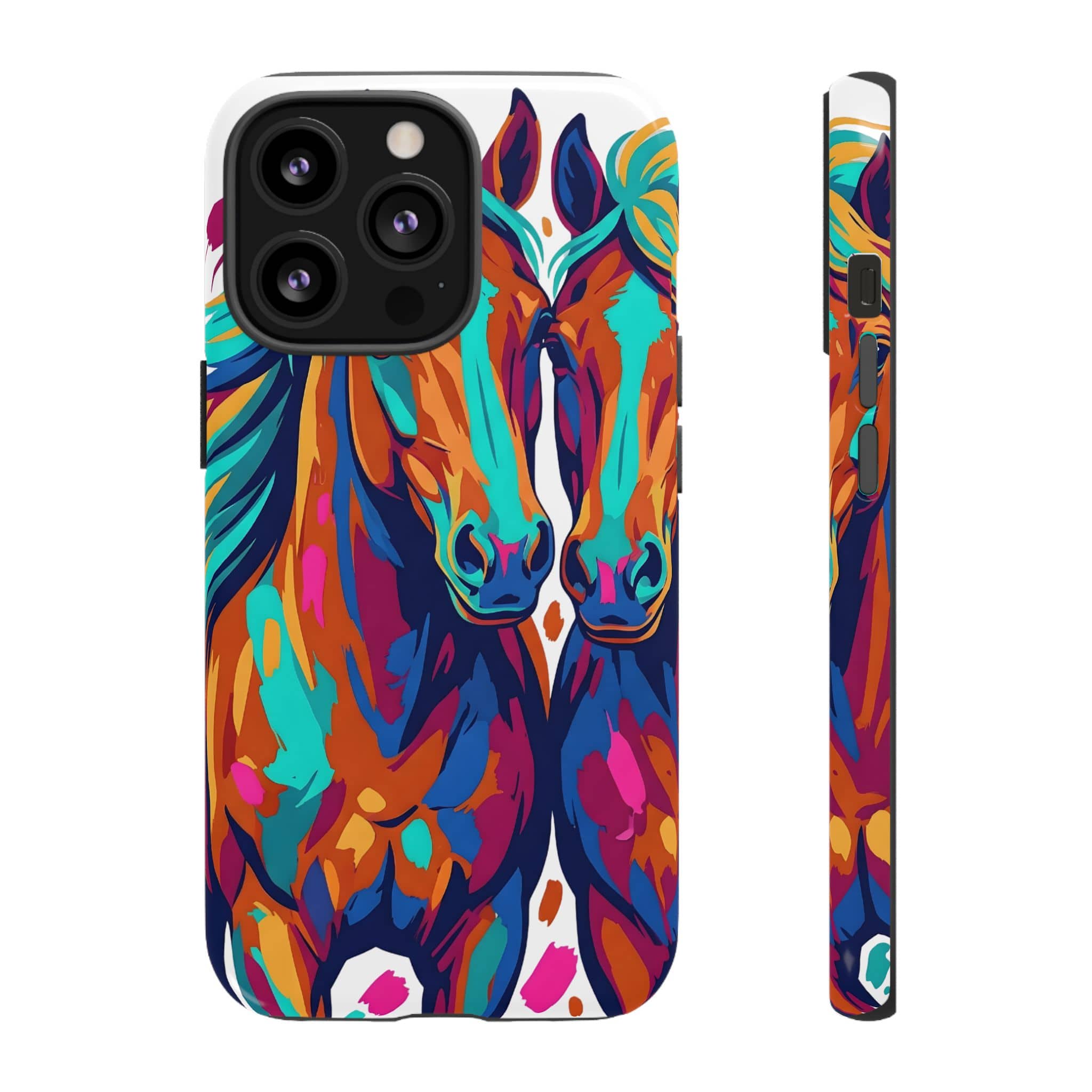 Vibrant Pop Art Equine Phone Case