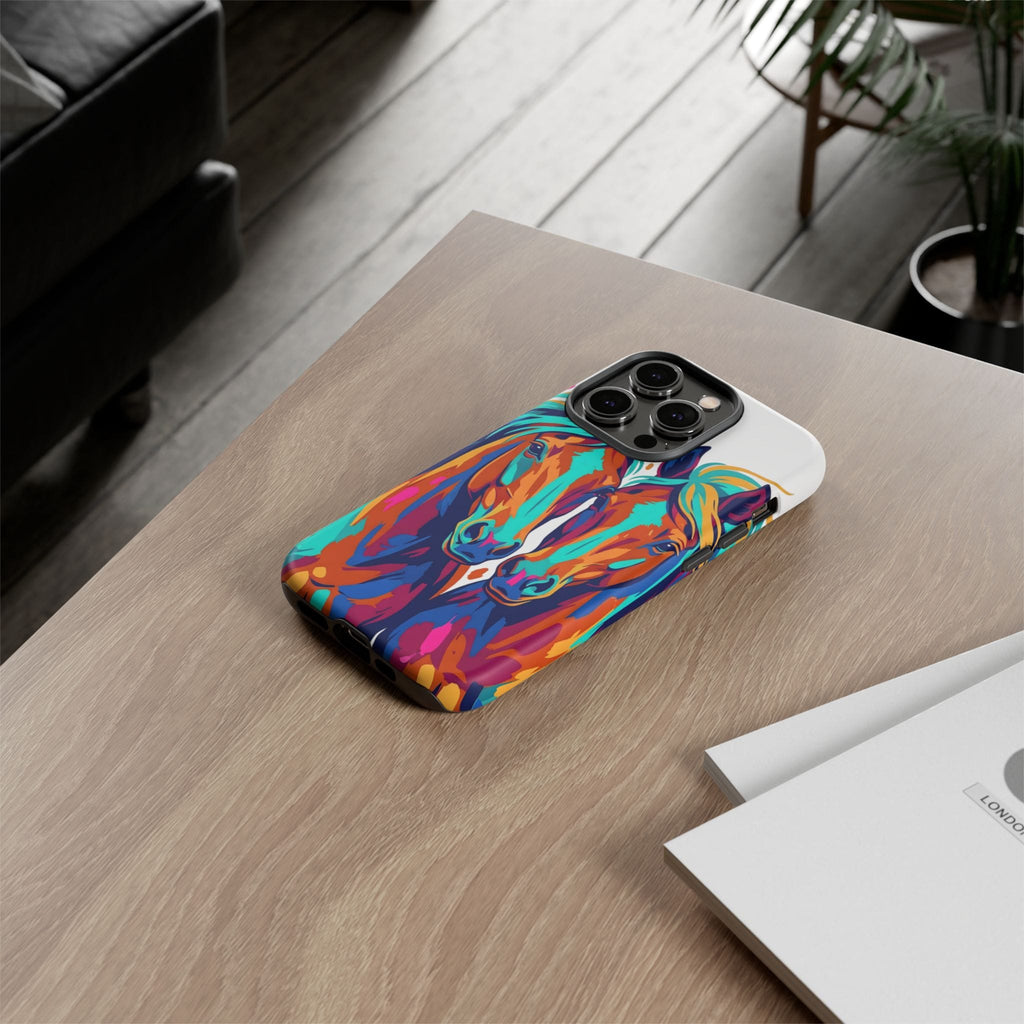 Vibrant Pop Art Equine Phone Case