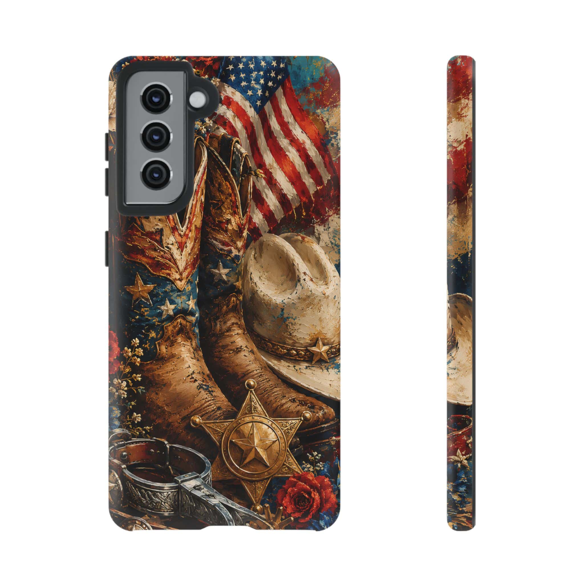 Patriotic Cowgirl Phone Case