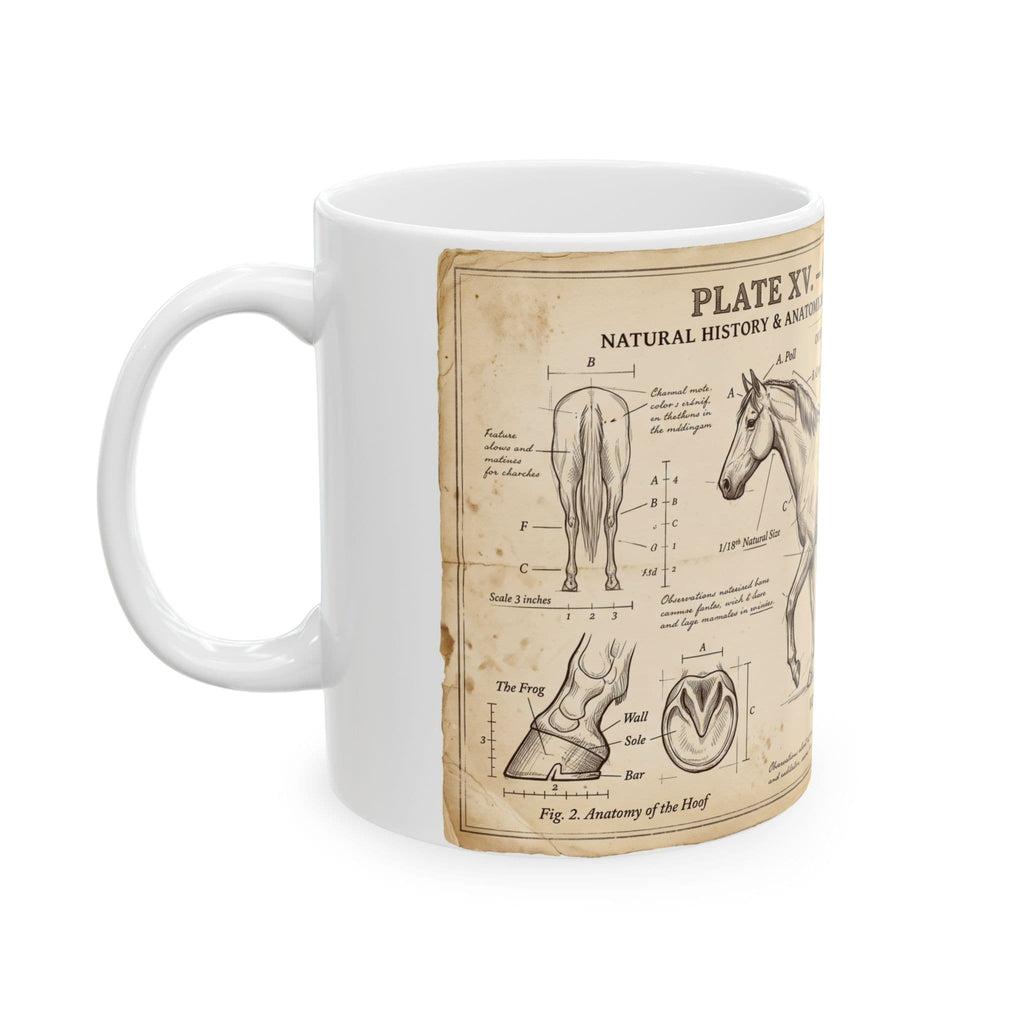 Vintage Horse Anatomy Coffee Mug