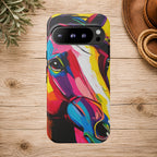 Abstract Colorful Horse Phone Case