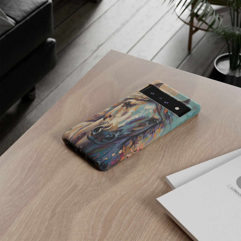 Blooming Spirit Horse Phone Case