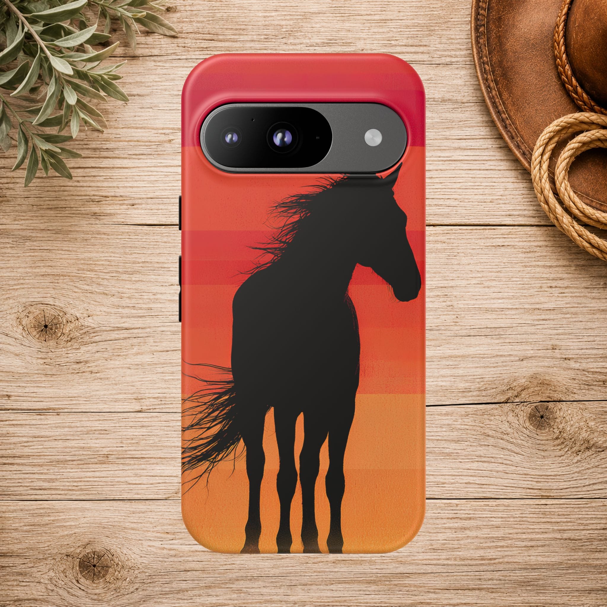 Sunset Spirit Horse Phone Case