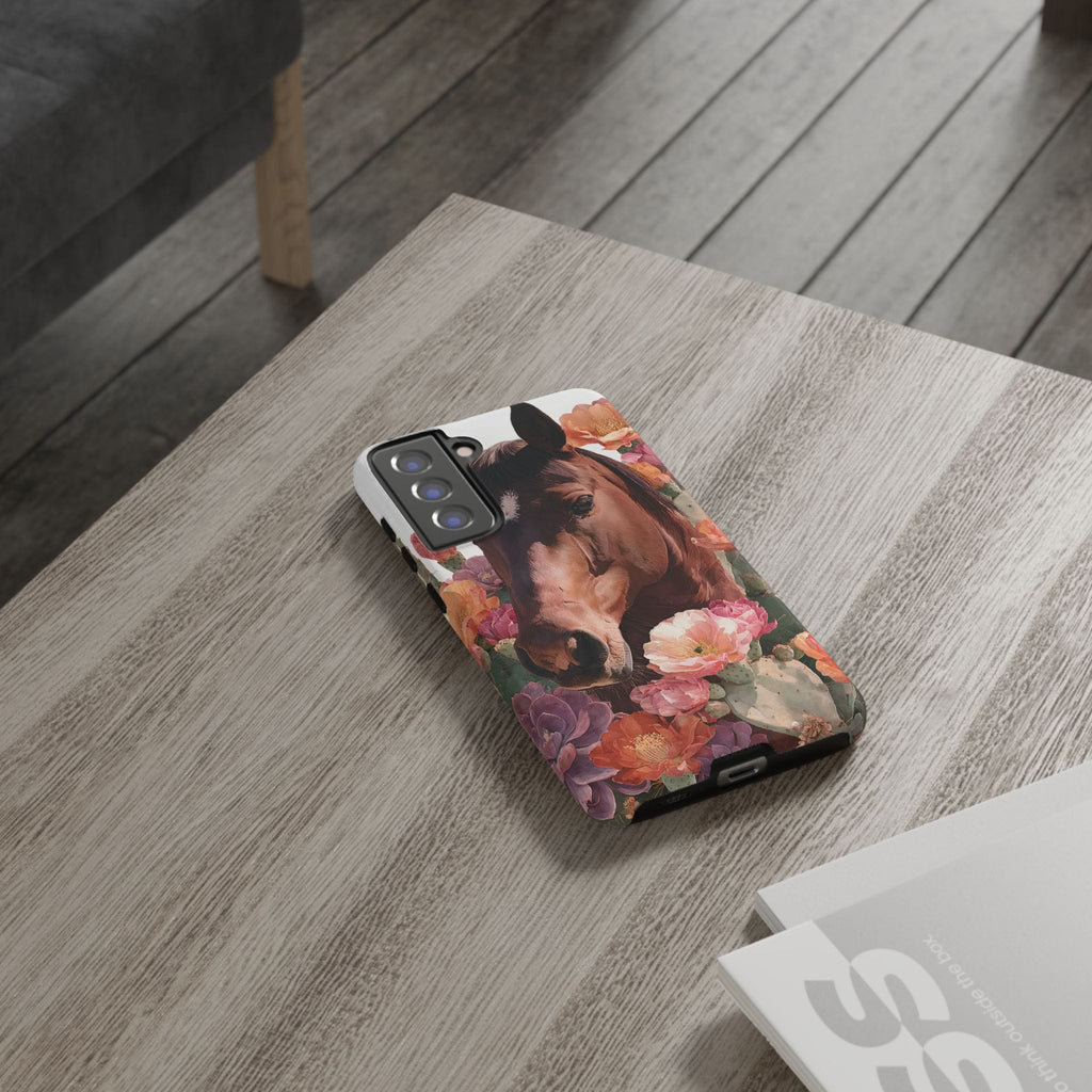 Horse Floral Phone Case