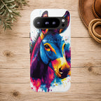 Color Splash Donkey Phone Case
