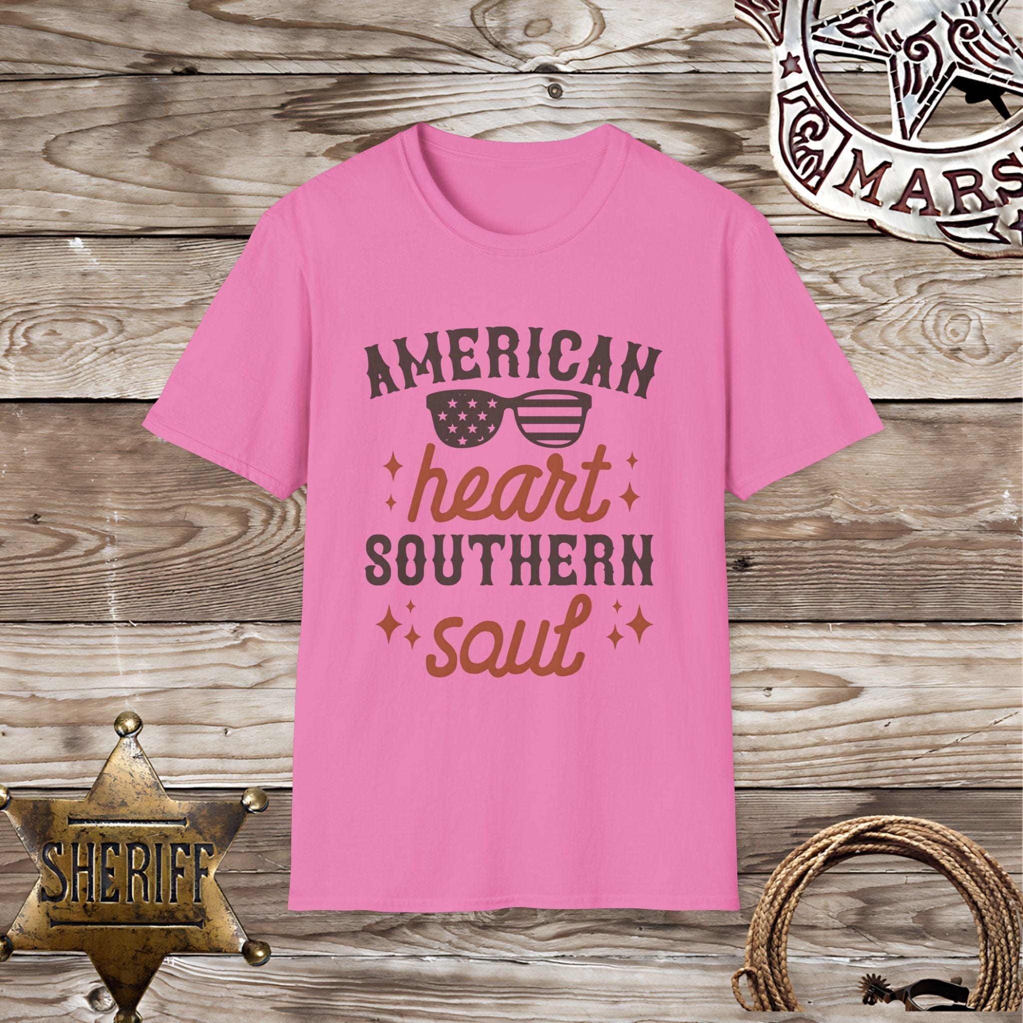 American Heart Southern Charm-T-Shirt