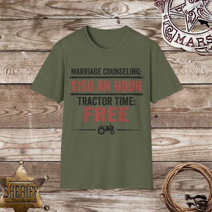 Tractor Time Free T-Shirt