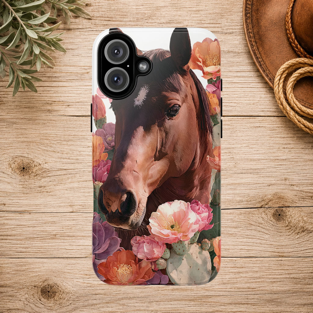 Horse Floral Phone Case
