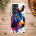 Color Splash Donkey Phone Case