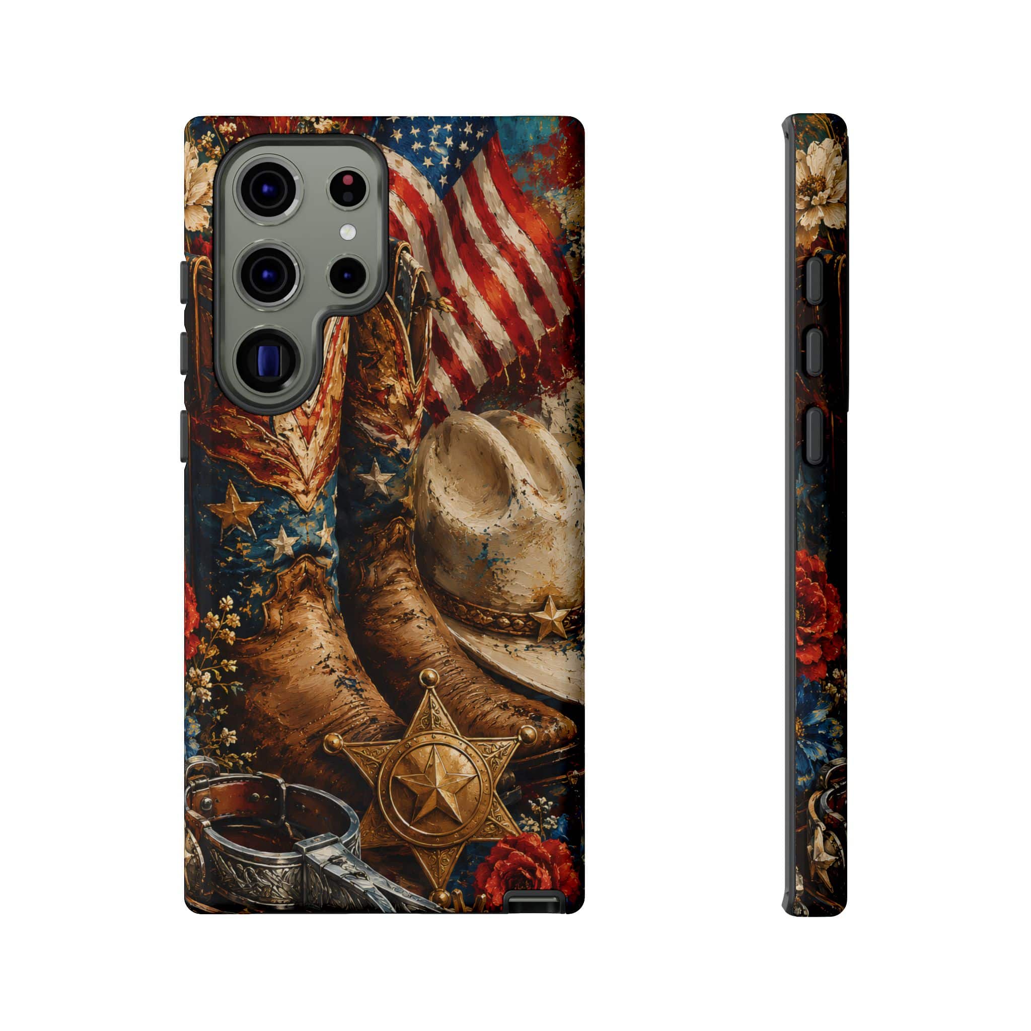 Patriotic Cowgirl Phone Case