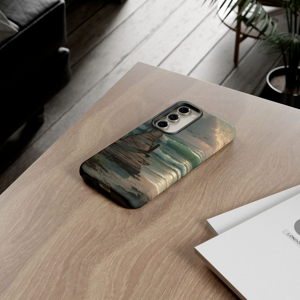 Wooden  Seaside Pier Phone Case