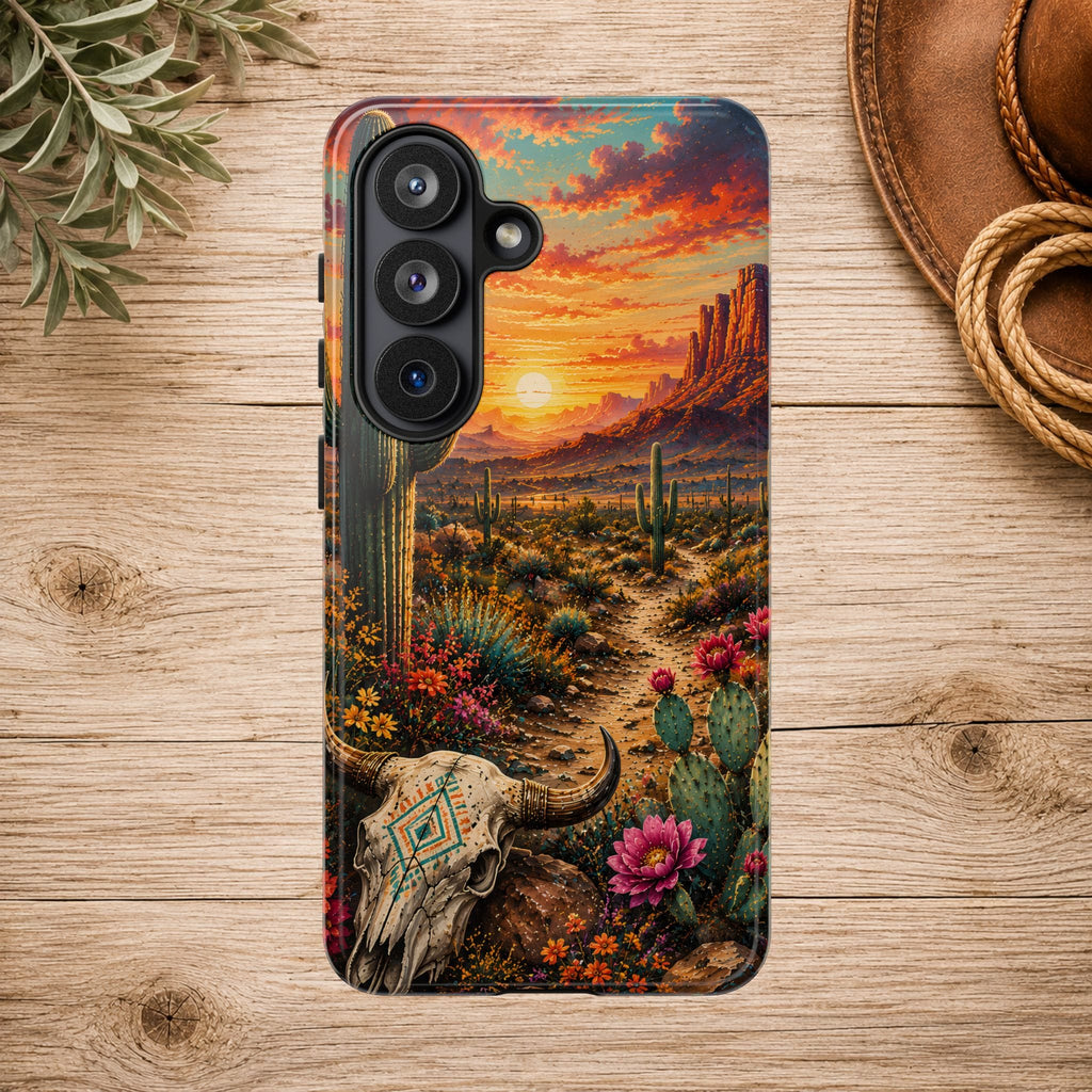 Southwest Desert Sunset Phone Case
