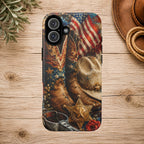Patriotic Cowgirl Phone Case