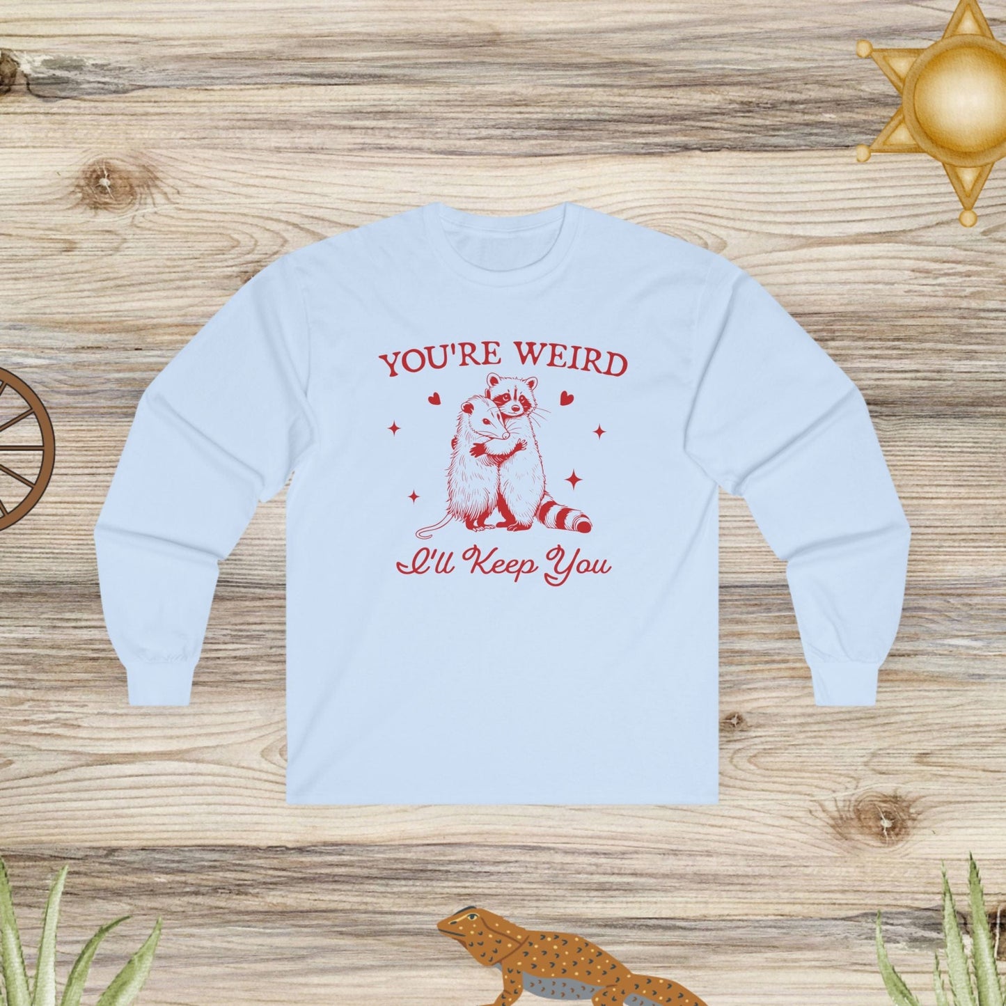 Unisex Ultra Cotton Long Sleeve Tee -You're Weird