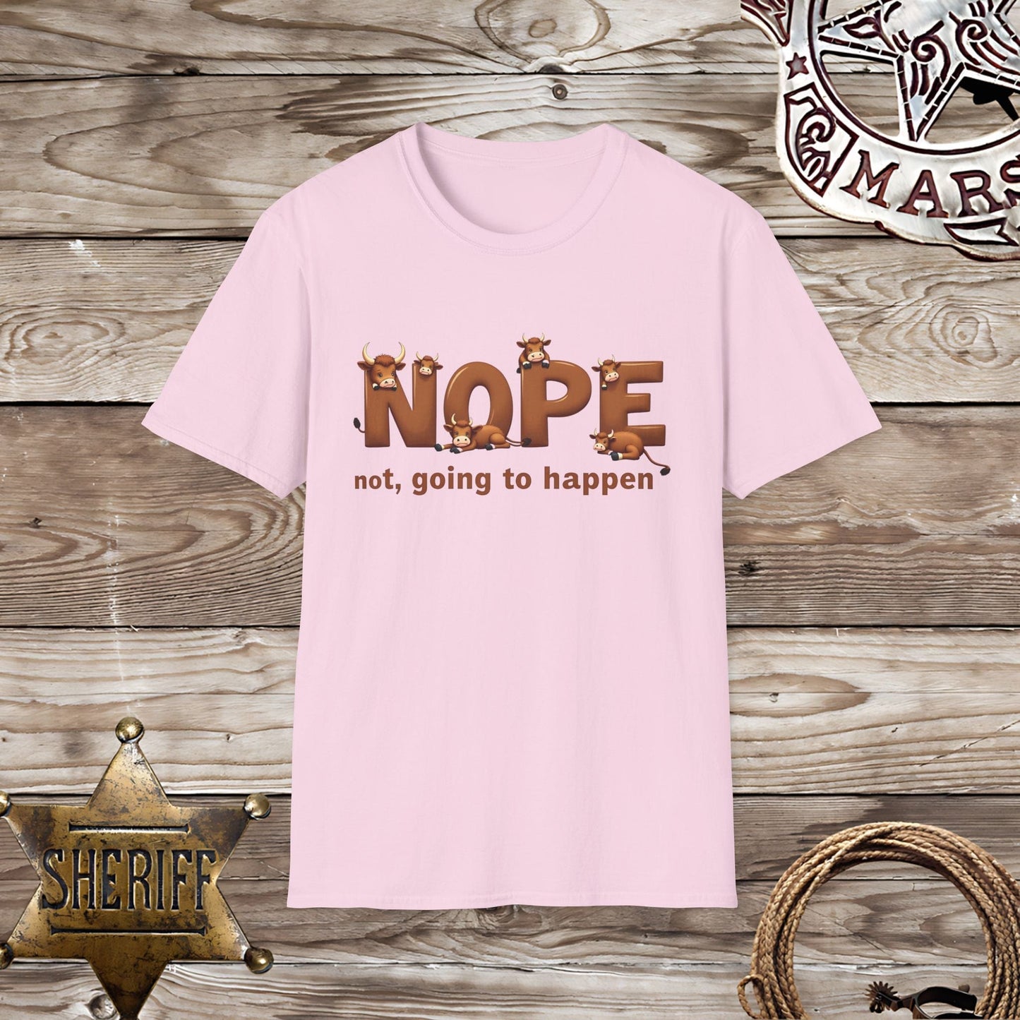 Softstyle Unisex T-Shirt- NOPE