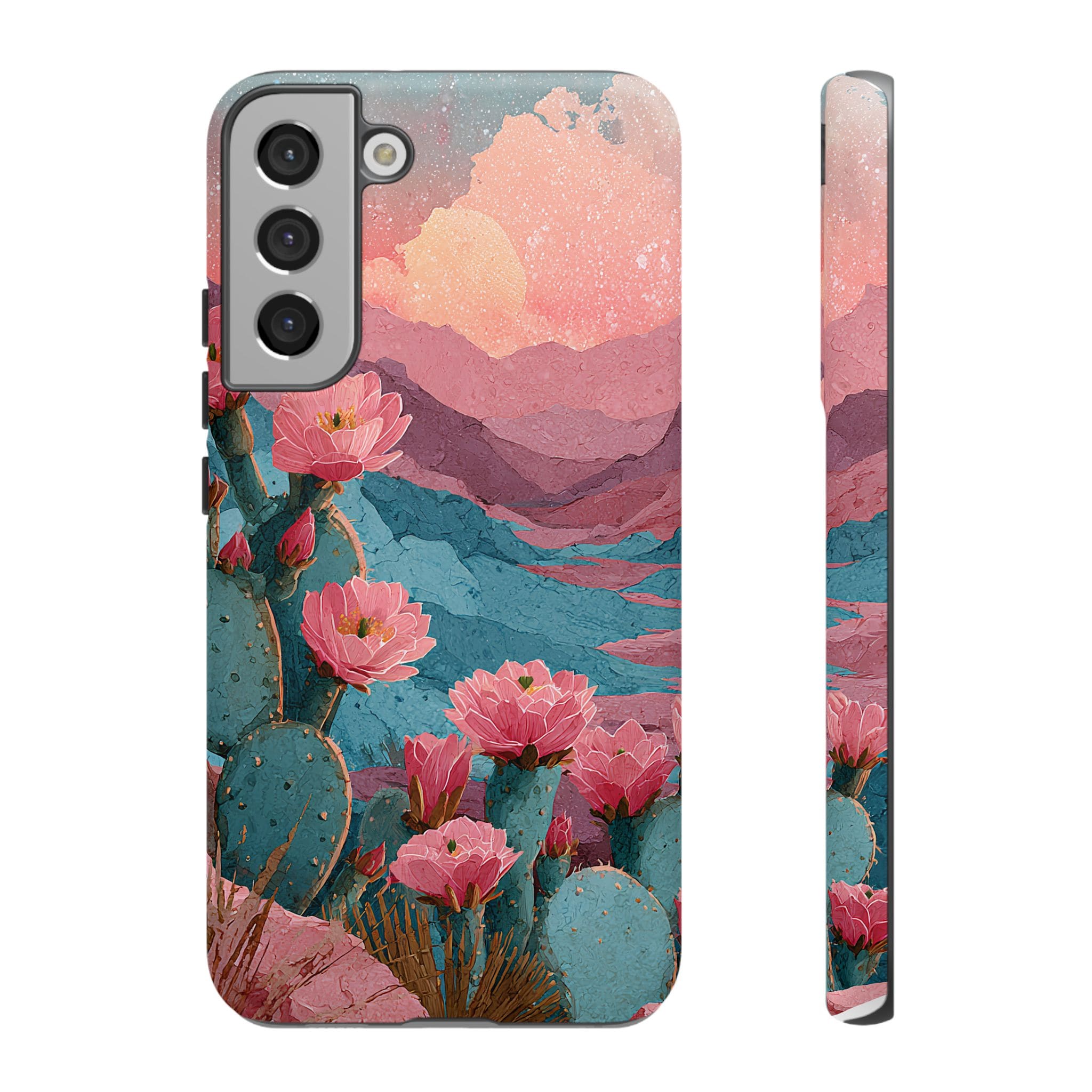 Desert Bloom Sunset Phone Case