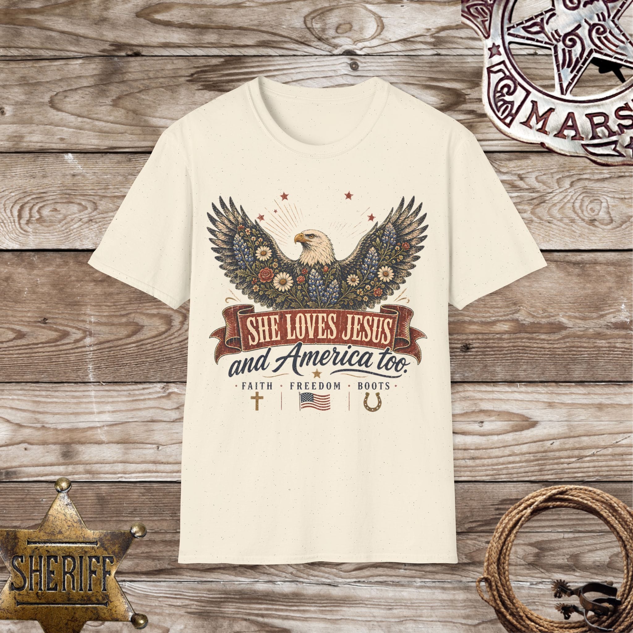 She Loves Jesus T-Shirt