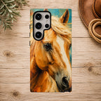 Golden Spirit Horse Phone Case