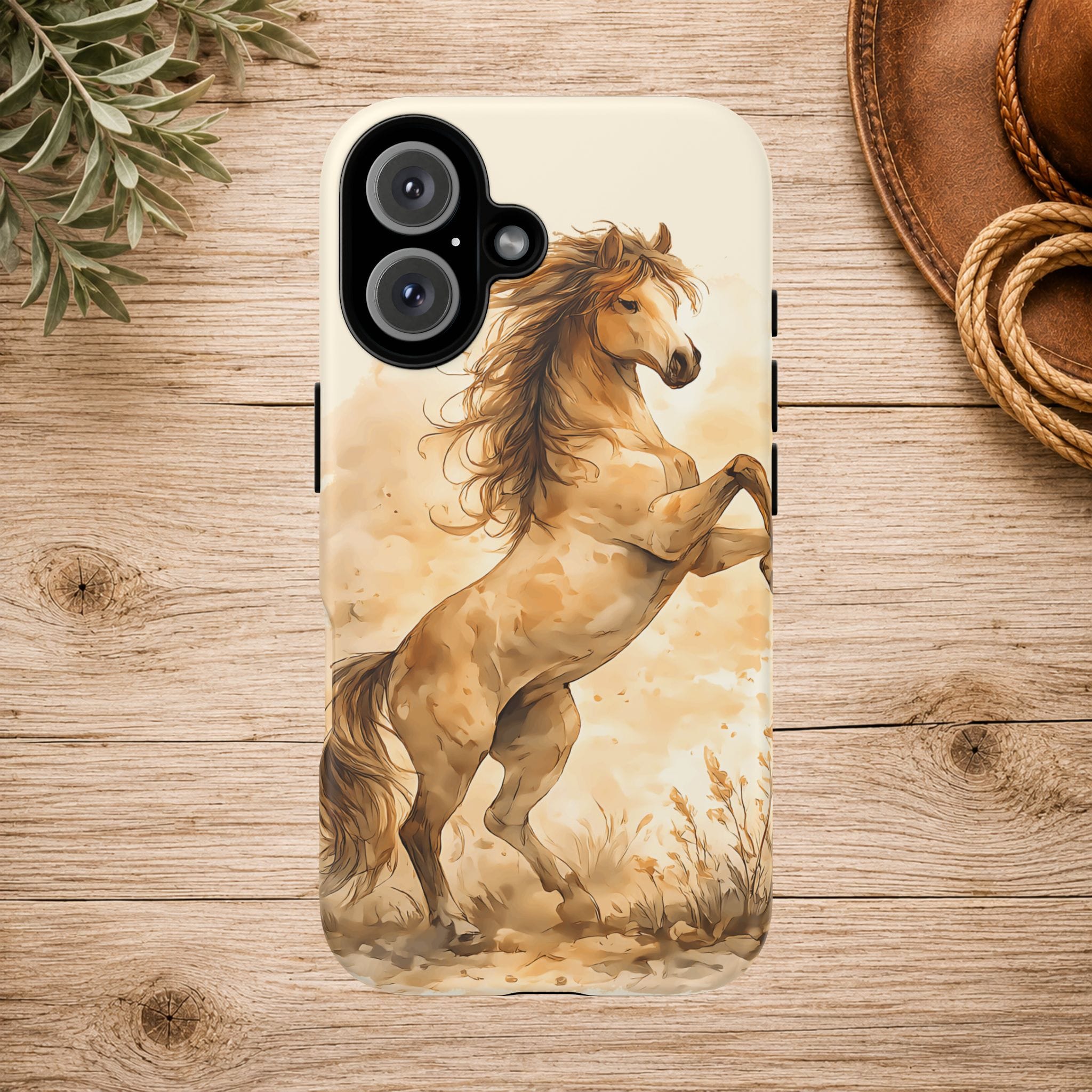 Horse Rearing Tough Phone Case