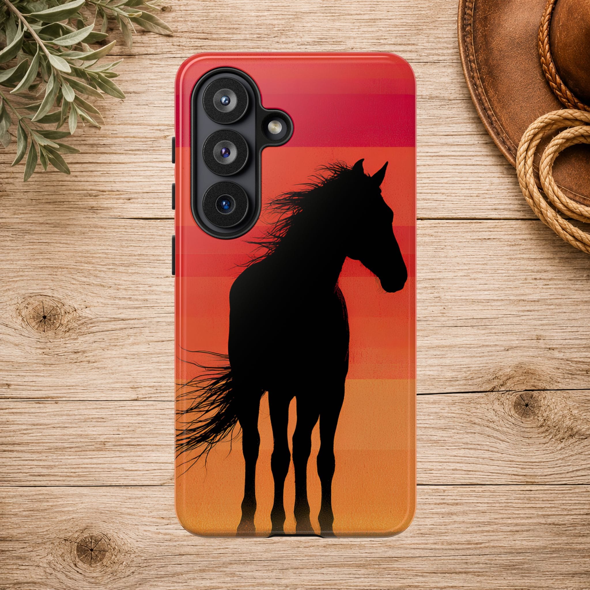 Sunset Spirit Horse Phone Case