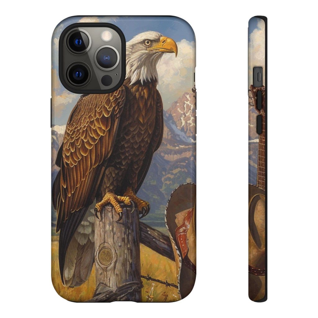 Vintage Bald Eagle Patriotic Phone Case