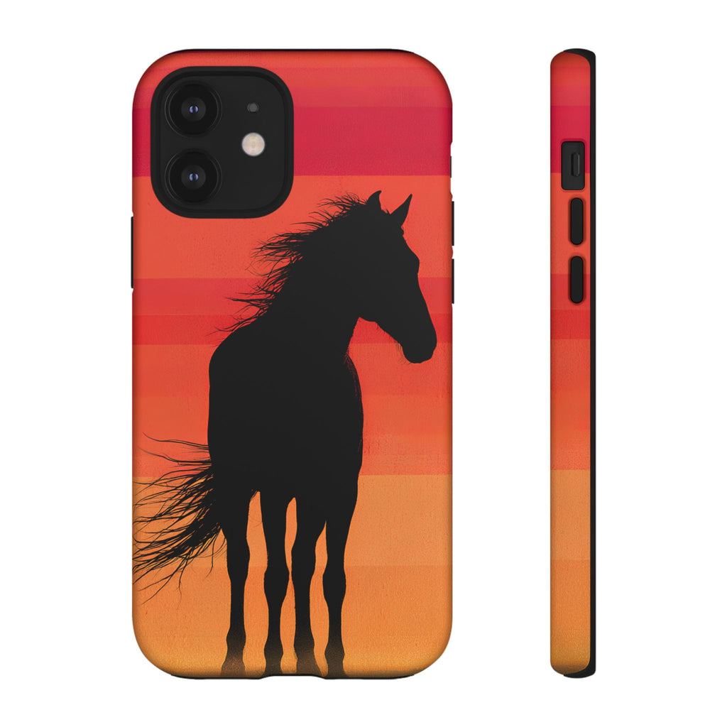 Sunset Spirit Horse Phone Case