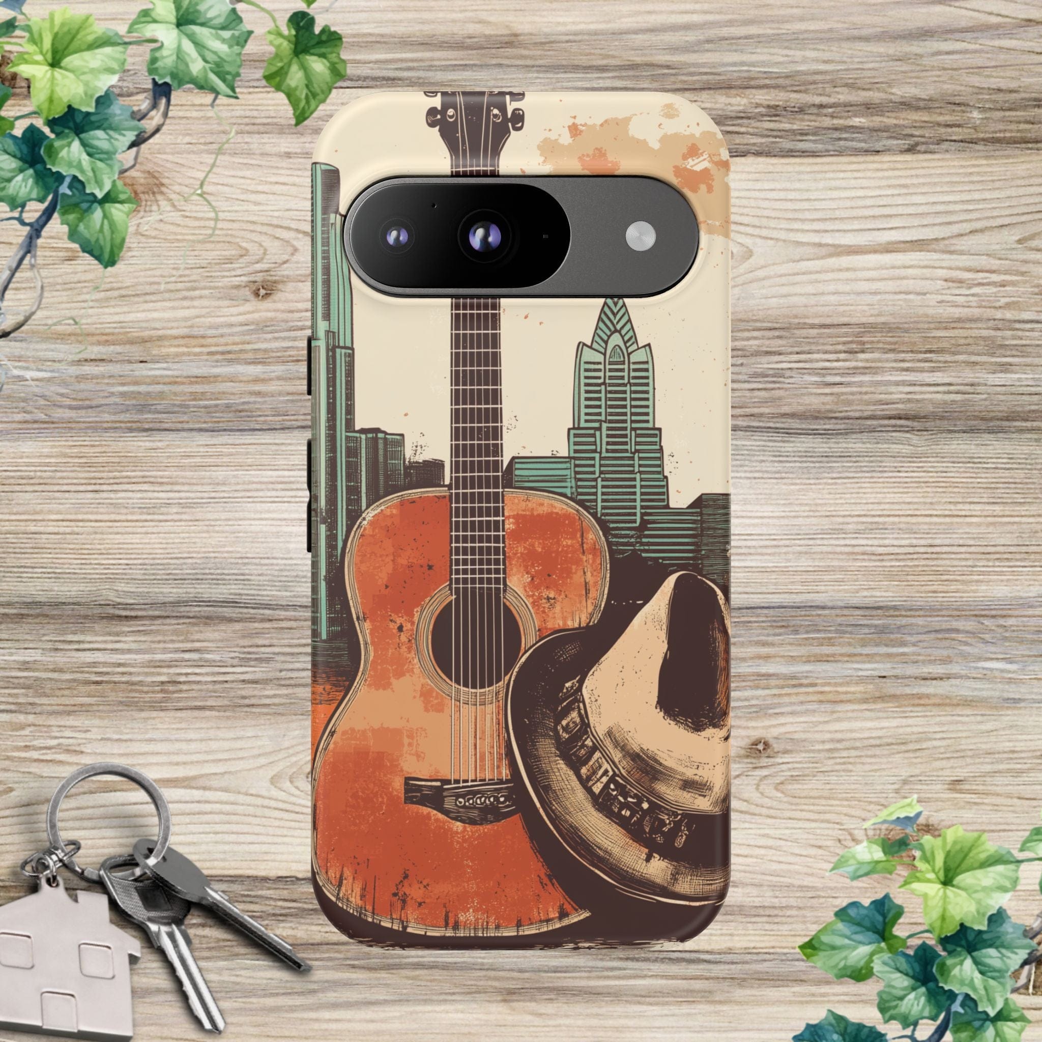 Honky Tonk Skyline - Phone Cases