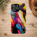 Abstract Colorful Horse Phone Case
